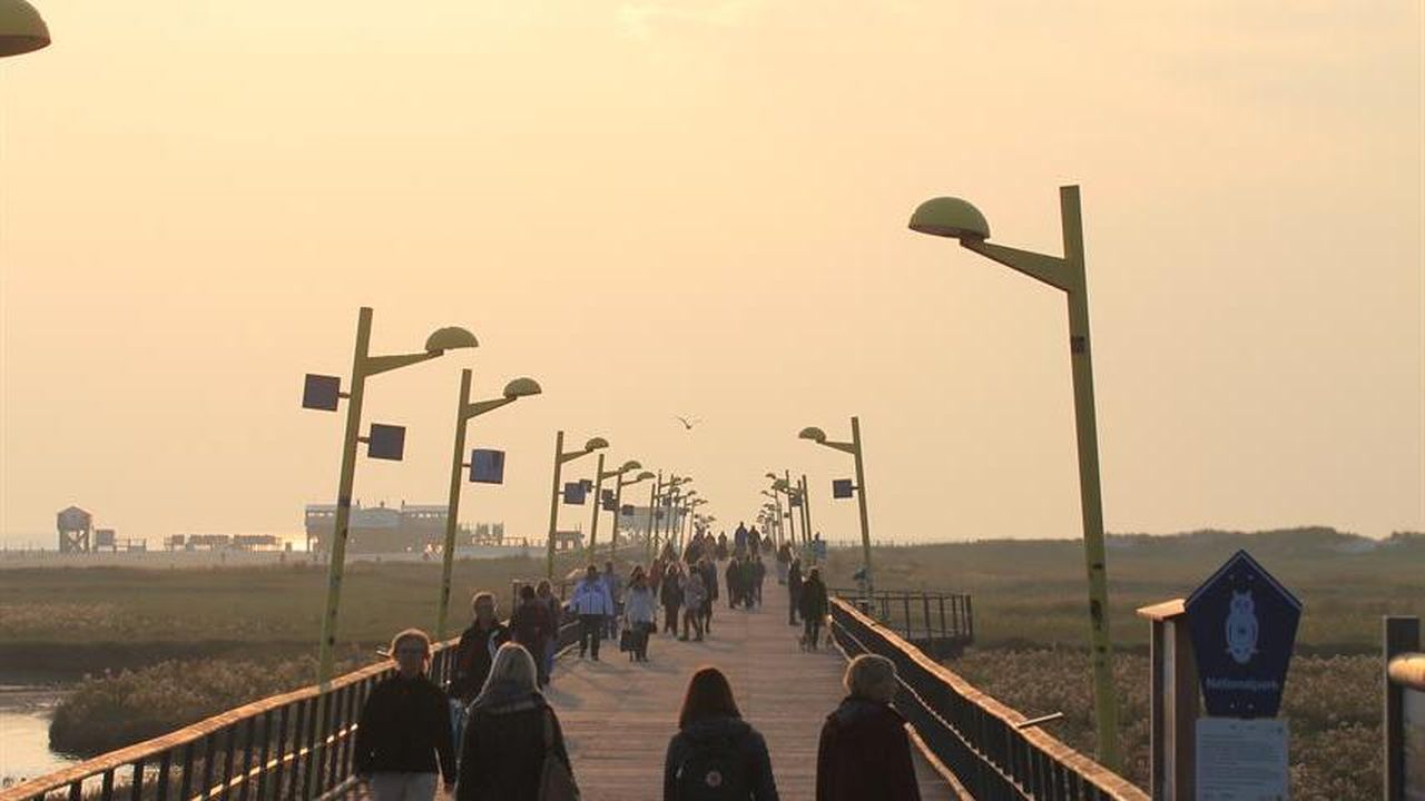 Abendstimmung an der Seebrücke Abendstimmung an der Seebrücke